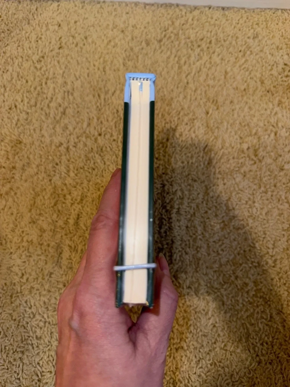 kate spade Dark Green Journal with Light Blue ‘k’